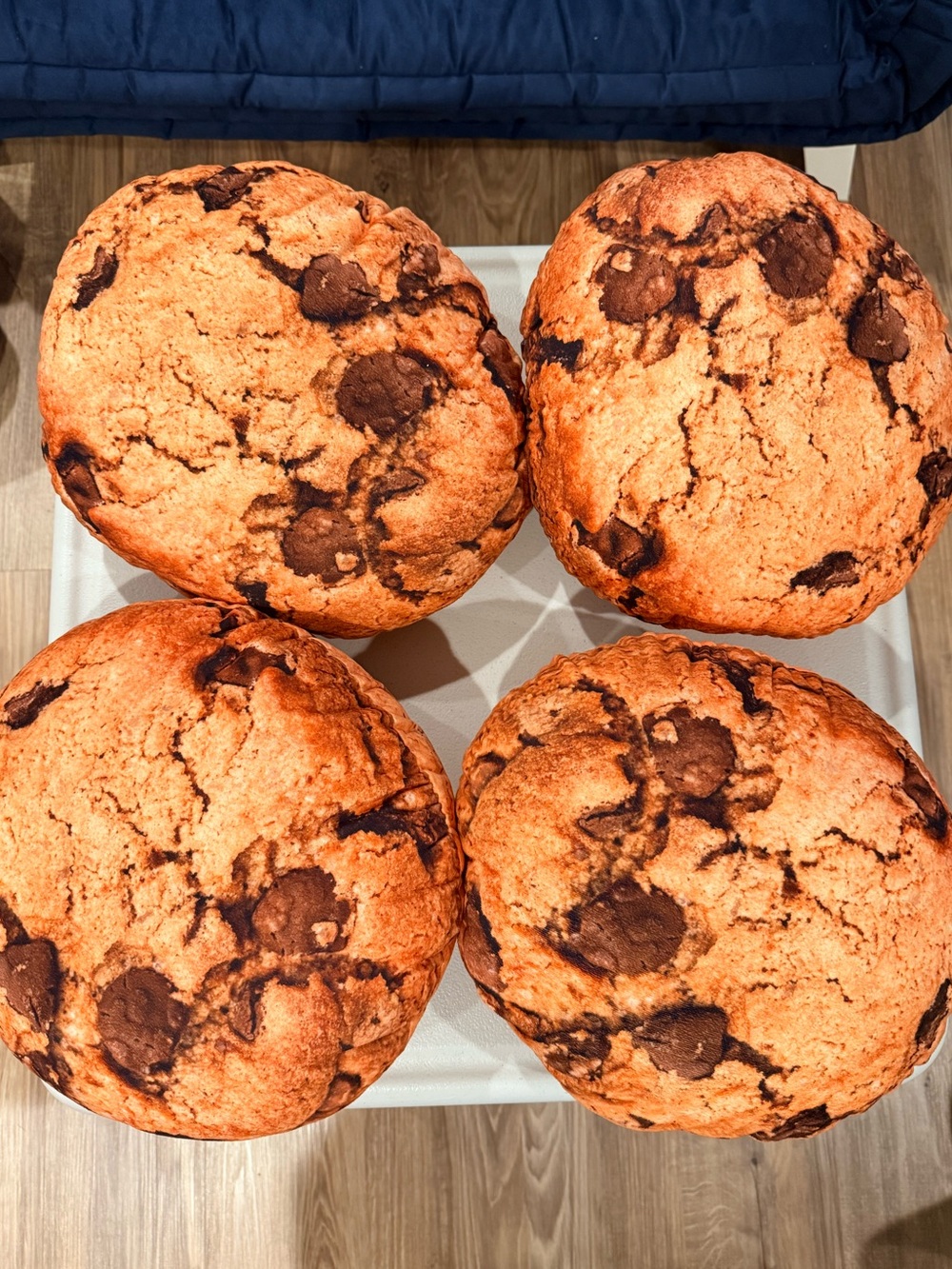 Chocolate Chip Cookie Pillow - 4 pack
